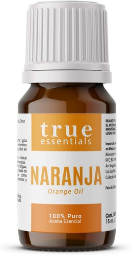 [TRUE-02-AENA-15] True Essentials Aceite Esencial Naranja 15ml