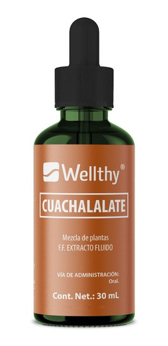 [WEL-23-EFCU-30] Wellthy Extracto Fluido Cuachalalate 30ml