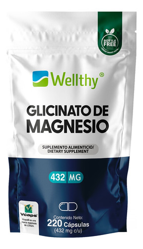 [WELGLIMAG220] Wellthy Glicinato de magnesio 220caps