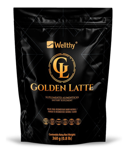 [WEL-22-LEDO-360-F] Wellthy Golden Milk Tea 360g