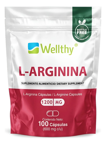 [WEL-21-L-ARG100] Wellthy L-arginina 100caps