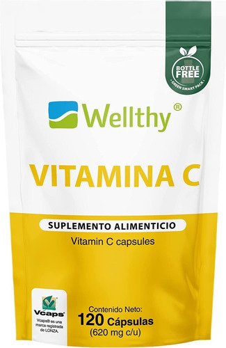 [WEL-21-VITAC-120C] Wellthy Vitamina C 120caps