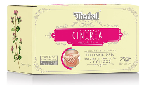 [THERRHCIN25] Therbal RH Cinerea 25sobres