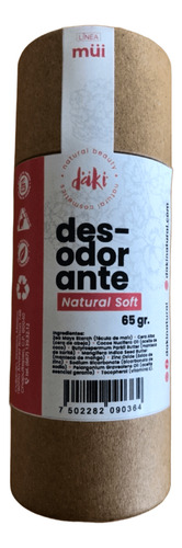[DESBARRNAT65] Desodorante en barra Natural Soft 65g