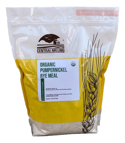 [CMILOPRYE2270] Central Milling organic Pumpernickel Rye flour 2.27kg