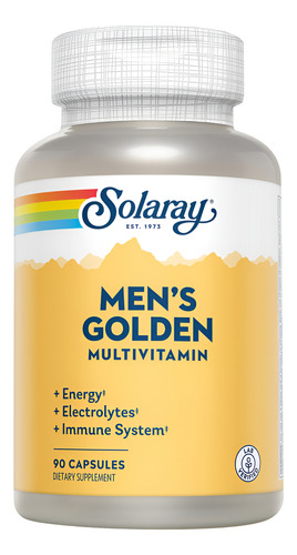 [SOLMGMV90] Solaray Mens golden multivitamin 90caps