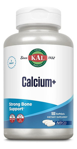 [KALCAL100] Kal Calcium + 100softg