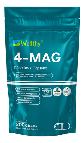 [WEL4MAG200] Wellthy 4 Mag 200caps
