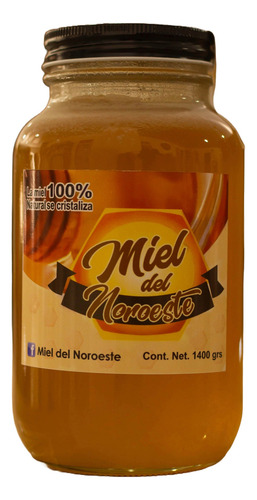 [NORMIEL1400] Noroeste Miel de Abeja 1400g
