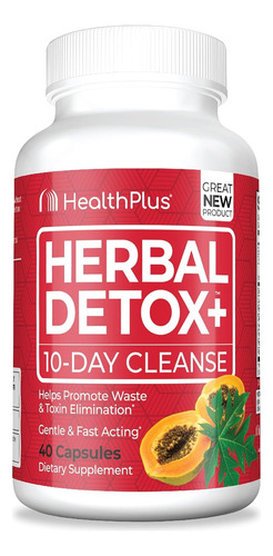 [HEAPLHEDET1040] Health Plus Herbal Detox 10-day 40caps