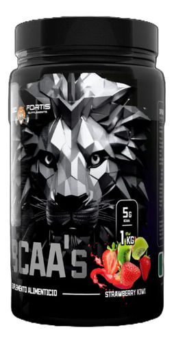 [LFBCAASK1000] Leo Fortis BCAAs Strawberry Kiwi 1kg