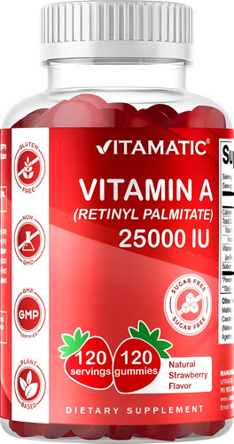 [VITVITA120] Vitamatic Vitamin A 120gummies
