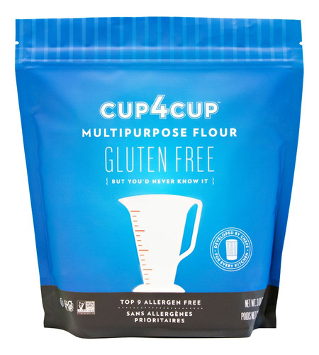 [C4CMPGF1360] Cup 4 cup Multipurpose flour gluten free 1.36kgs