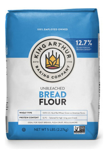 [KAUBBF2270] King Arthur Unbleached bread flour 2.27kg