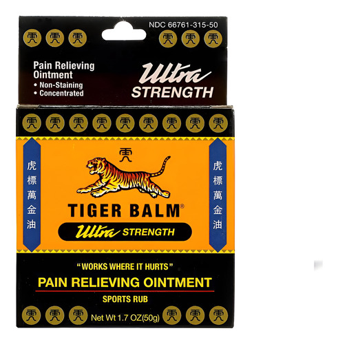 [TIBAUS50] Tiger Balm Ultra sport 50g