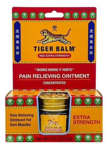 [TIBARES18] Tiger Balm Red Extra Strength 18g