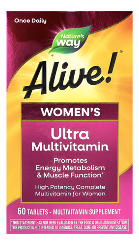 [NWAYAWUM60] Natures Way Alive Womens Ultra multivitamin 60tabs