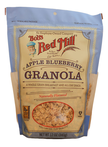 [BRMGAB340] Bobs Red Mill Granola Apple blueberry 340g