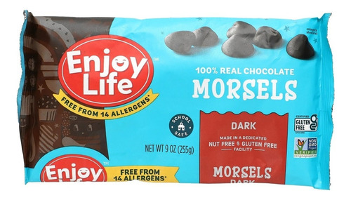 [EL06MORDA255] Enjoy Life Chispas De Chocolate Morsels Dark 255g