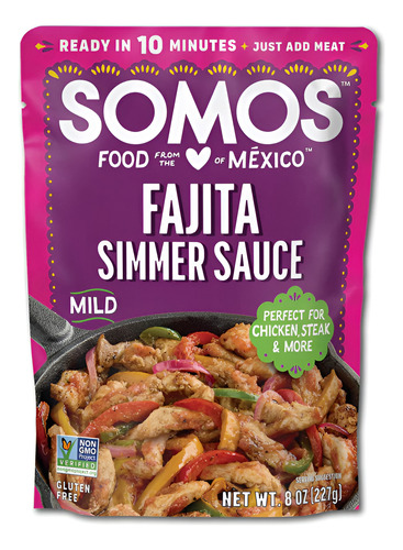 [SOMFSSM227] Somos Fajita simmer sauce mild 227g