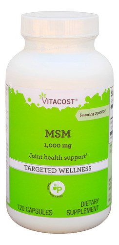 [VITMSM120] Vitacost MSM 1000mg 120caps