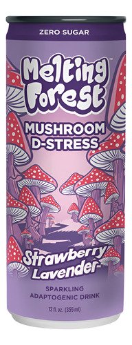 [MFMDSSL355] Melting Forest Mushroom D-Stress Strawberry lavender 355ml
